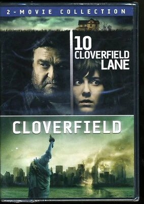 2-Movie Collection Cloverfield and 10 Cloverfield Lane (DVD, 2017) New & Sealed! - Image 1 of 3