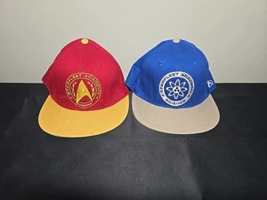 Star Trek Starfleet Academy Science And Command Hats Snapback  - Picture 1 of 5