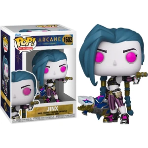 LEAGUE OF LEGENDS ARCANE - Jinx Pop! Vinyl Figure + POP PROTECTOR - Picture 1 of 5