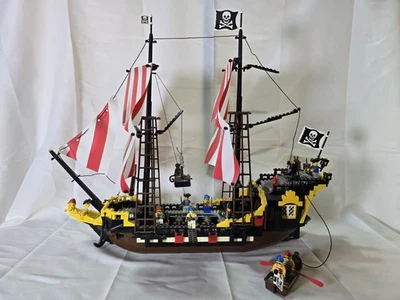 LEGO Vintage Black Seas Barracuda (10040), barco pirata 100% completo con manual. Foto 1 de 4