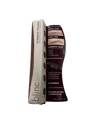 BLINC Eyebrow Mousse - Medium Blonde - 4.7 mL 0.16 Fl Oz New in Box - Image 1 of 4