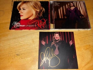 Kelly Clarkson 2 CD Lot - When Christmas Comes Around signiert handsigniert/verpackt - Bild 1 von 3