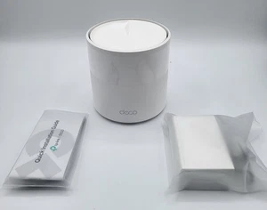TP-LINK Deco X60, AX3000 Whole Home Mesh WLAN System, 1 Stück NEU mit Kabeln - Bild 1 von 3