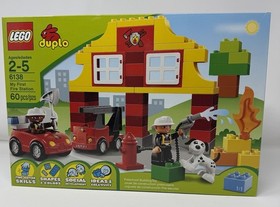 LEGO 6138 Duplo My First Fire Station New Sealed Retired