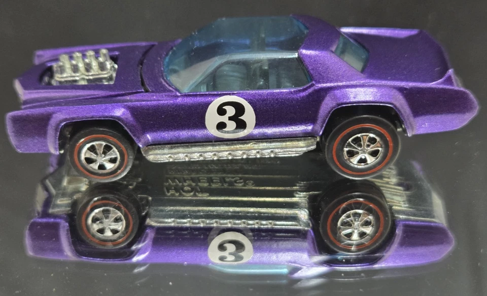 Hot Wheels Redline SUGAR CADDY #8 ROJO HK interior oscuro restaurado 1969 Foto 1 de 4