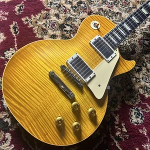 Gibson Custom Shop 1959 Les Paul Standard R Top VOS Lemon Burst Wood Selection - Picture 1 of 11