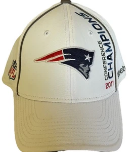 NFL New England Patriots  2011 Conference Champions Super Bowl XLVI Hat - Picture 1 of 11