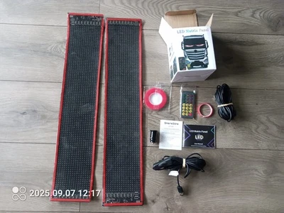 LED Matrix Panel Light Sign Programmable, Flexible Digital Display - Image 1 of 4