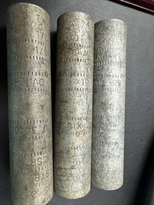 Lot Of 3 HOMAC X1U 3010 3/0 STR  X  1/0STR Compression Splice - Image 1 of 4