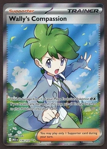 Wally's Compassion 176/132 Mega Evolution Full Art Trainer Near Mint - Picture 1 of 2