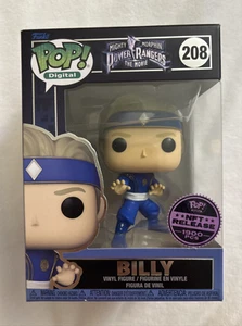 Funko Pop! Vinyl Power Rangers Billy #208 w/ soft protector - Picture 1 of 6