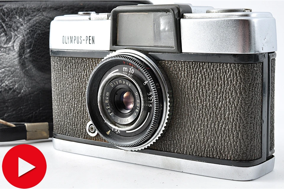 CM Sale Olympus Pen First Model 35mm Half Frame Film Camera JAPAN [Good] #182 - Image 1 of 4