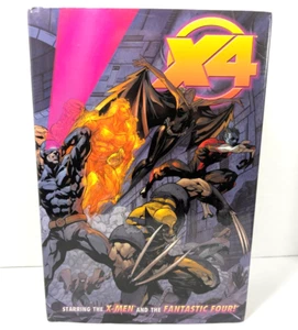 X4: X-Men/Fantastic Four by Akira Yoshida and Pat Lee (2005, Marvel Hardcover) - Foto 1 di 8