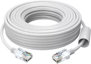ZOSI 60ft High Speed Cat5e Ethernet Cable Network RJ45 wire cord for POE Camera - Picture 1 of 9