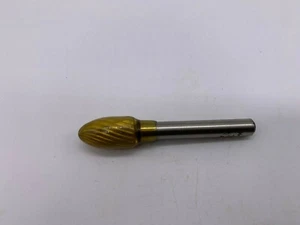 Nicholson 50807 T8K-M 3/8"X3/4" Tree Shape, Pointed, Rotary Bur, Medium  - Imagen 1 de 1