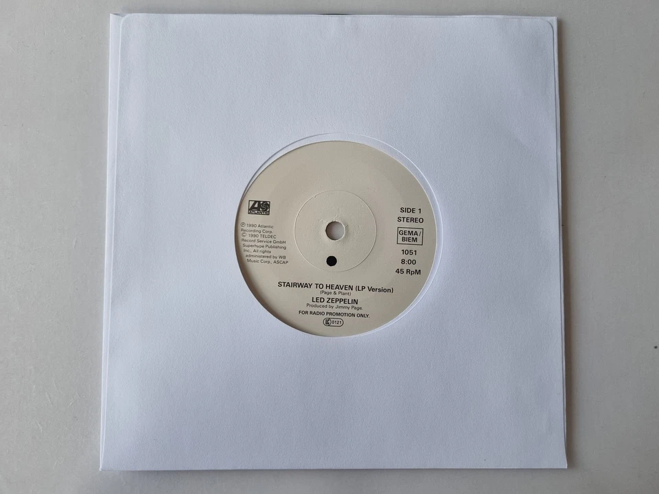 Led Zeppelin - Stairway to heaven 7'' Vinyl Germany PROMO READ FOR CONDITION - Image 1 of 4