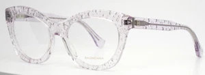 BALENCIAGA BA5051 072 Clear Womens Cat Eyeglasses 52-17-140 B:42 - Picture 1 of 16