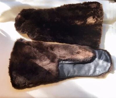 Подлинные зимние рукавицы Beaver Mt. Винтажный Man Trapper Hunter Rendezvous Outdoors - Изображение 1 из 4