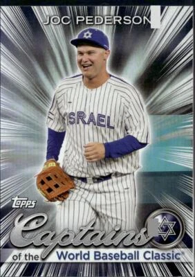2023 Topps World Baseball Classic #CC-10 Joc Pederson Captains of the Classic - Image 1 of 2