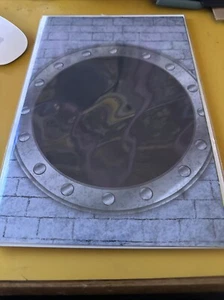 TMNT #1 SDCC 2024 Sewer Hole Blank Cover RE IDW Double Sided Error  SMZ Whatnot - Picture 1 of 6