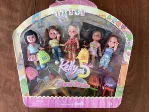 Barbie Kelly Club 5 School Bunch Cinco Muñecas Juego Niñas Mattel 2005 ¡NUEVO EN CAJA! - Imagen 1 de 3