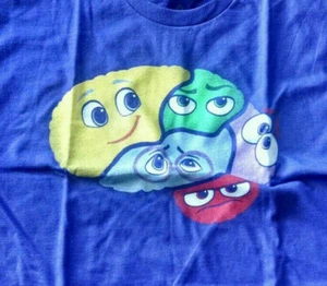 Inside Out t-shirt Emotions make up the brain Navy Blue or Purple - Picture 1 of 3