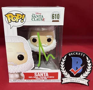 TIM ALLEN SIGNED THE SANTA CLAUS FUNKO POP BAS BECKETT - Picture 1 of 4