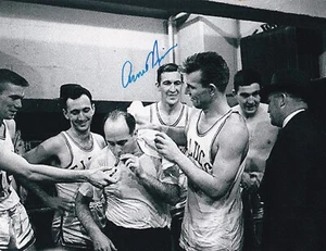 Boston Celtics Arnie Risen Hall of Famer, 2x NBA Champ SIGNED 8x10 AUTOGRAPHED - Picture 1 of 1