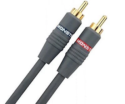 Monster Cable I100-2M 6' Dual RCA to Dual RCA Audio Cable - Image 1 of 1