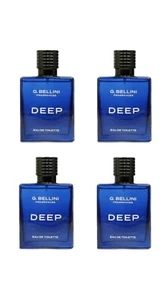 G. Bellini DEEP Parfüm Herren Duft Lidl Eau de Parfum for men 4Stk 75 ml EDP ✅