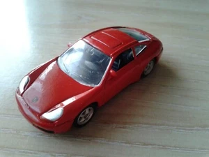 WELLY - PORSCHE 911 CARRERA (996) ROT 1/64 ca. *NEU* - Bild 1 von 7