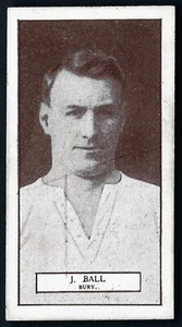 PATTREIOUEX (OTHER) - FOOTBALLERS SERIES (BROWN) - #7 J BALL, BURY - Picture 1 of 2