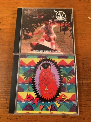 *promo* WAVVES Self-Titled (2008) King of the Beach (2009) 2-CD set Jay Reatard - Image 1 of 3