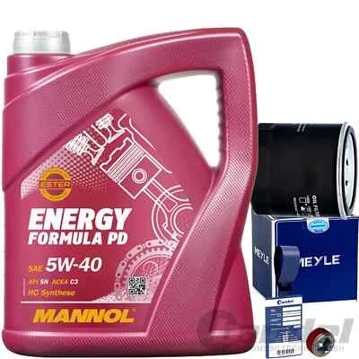 MEYLE ÖLFILTER+5W40 ÖL für ALFA MITO FIAT 500 DOBLO PANDA 169 312 PUNTO 188 199