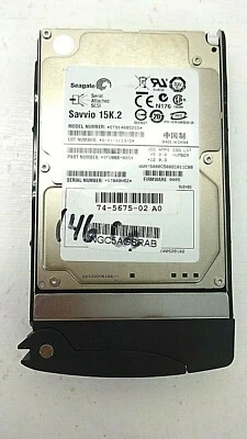 SEAGATE SAVIO 15K.2 ST9146852SS 9FU066-005 2.5" 146GB SAS Hard Drive for Server - Image 1 of 3