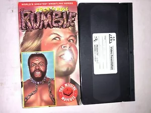 Rock 'N Roll Rumble: The Missing Matches (VHS Tape, 1991) The Junk Yard Dog, WWF - Picture 1 of 1