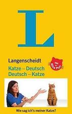Langenscheidt Katze-Deutsch/Deutsch-Katze lustiges Buch Katzenliebhaber