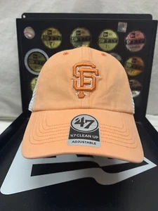 San Francisco Giants '47 Clean Up "Boat House Collection" Adjustable Mesh Hat - Picture 1 of 6