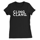 Cling Clang Womens T-Shirt Impractical Jokers Funny Slogan Top Gift Present Dad