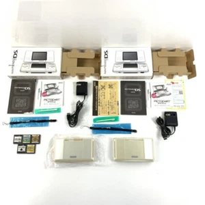 Nintendo DS 2 set Boxed NTR-001 console from Japan 8554 As Is UT - Picture 1 of 10
