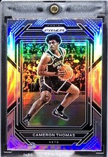 CAMERON CAM THOMAS 2022-23 Panini Prizm SILVER HOLO PRIZM #20 Nets