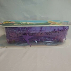 Nastro pendente sagoma fata viola campanellino semi bordo perla 12 iarde Disney - Foto 1 di 5