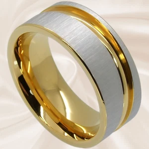 Eheringe Hochzeitsringe Verlobungsringe Partnerringe Trauringe 8mm mit Gravur - Bild 1 von 6