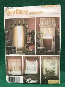 Simplicity ShowHouse Windows Pattern 5058  Drapes/Curtains - Picture 1 of 3