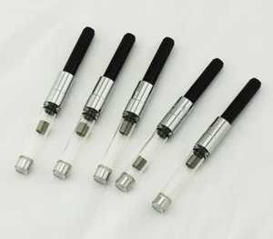5 Pieces Regal Fountain Pen Metal Converter , International Standard Size - Picture 1 of 3