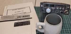 Icom I-25H 144Mhz FM 2m Transceiver Amateur Radio W/manuals, - Zdjęcie 1 z 11