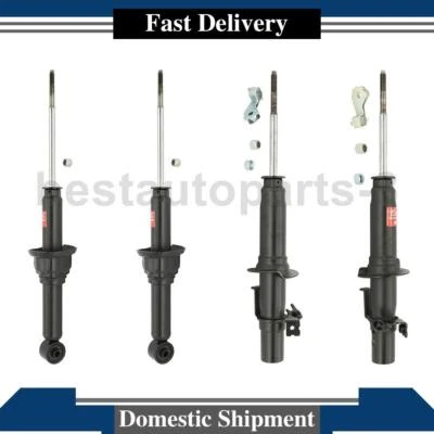 Amortiguadores delanteros traseros KYB 4 piezas para Honda CRX 1988 1988 Honda Civic Foto 1 de 4