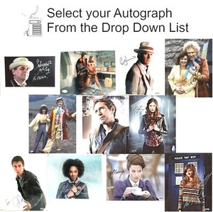 Doctor Who 8x10 Autographed Color Photo Collection — U Pick- Your Choice