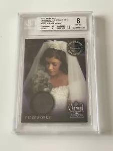2003 Inkworks CHARMED Costume ALYSSA MILANO Screen Worn Wedding Veil Relic BGS - Picture 1 of 4