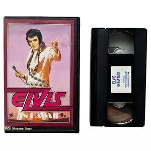 Elvis VHS Video In Hawaii Portland Films The King Rare Collectors Video Tape - Picture 1 of 20